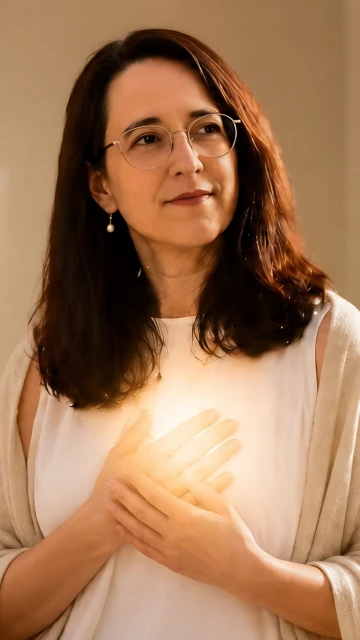 Kerstin Ackermann mit ihrem inneren Licht, Be Your InnerLight